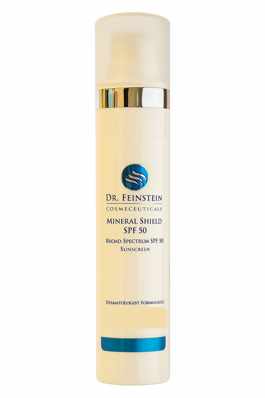 Mineral Shield SPF 50 (Receive a FREE Feinstein Cosmetic bag with purchase)